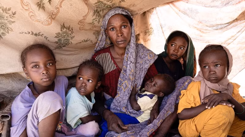 Người tị nạn tại Tawila, Bắc Darfur, Sudan. (Ảnh: THX/TTXVN)