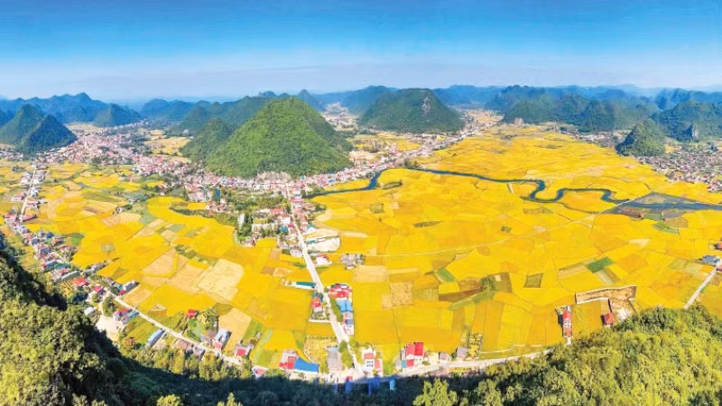 Thung lũng Bắc Sơn - điểm đến tiêu biểu trên bản đồ du lịch xứ Lạng.