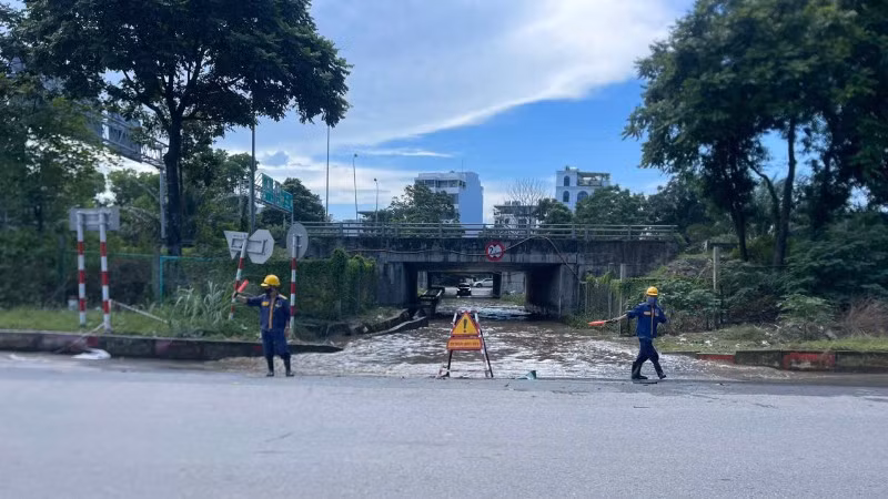 Hà Nội chủ động triển khai các biện pháp ứng phó cao nhất trước cơn bão MatMo.
