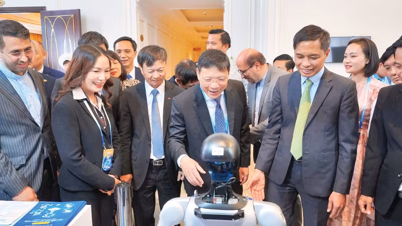 Các gian hàng triển lãm tại Diễn đàn khởi nghiệp sáng tạo quốc gia lần thứ 7-Quảng Ninh 2025. (Ảnh: Sở Khoa học và Công nghệ Quảng Ninh)