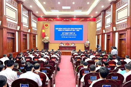 Quang cảnh kỳ họp.