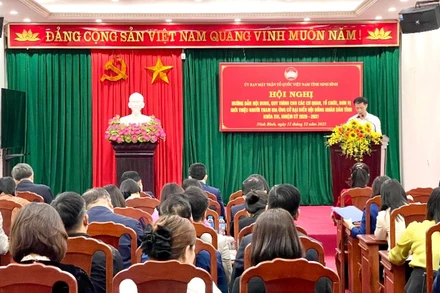 Hội nghị nhằm bảo đảm các đơn vị được phân bổ chỉ tiêu nắm vững quy trình, triển khai đúng luật, đúng tiến độ, trên tinh thần khách quan, dân chủ.