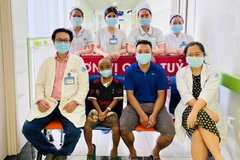 Bệnh nhi đã hồi phục khỏe mạnh sau ca ghép. (Ảnh: Bệnh viện cung cấp).