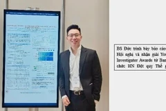 Bác sĩ Chiêm Nguyên Đức, Bệnh viện Nhân dân 115. (Ảnh: Bệnh viện cung cấp)