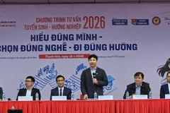 Ban tư vấn tuyển sinh năm 2026 tại Thanh Hóa.