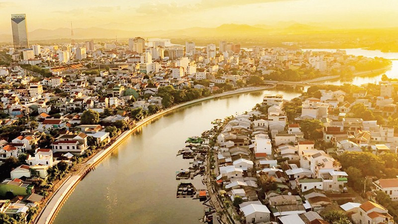 Huế đang hướng đến mục tiêu trở thành đô thị năng động. 