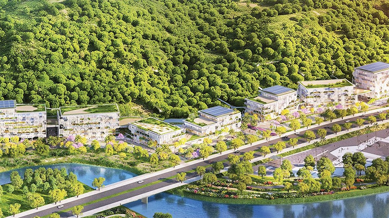 Phối cảnh Trung tâm nghiên cứu Trí tuệ nhân tạo AI tại Gia Lai.