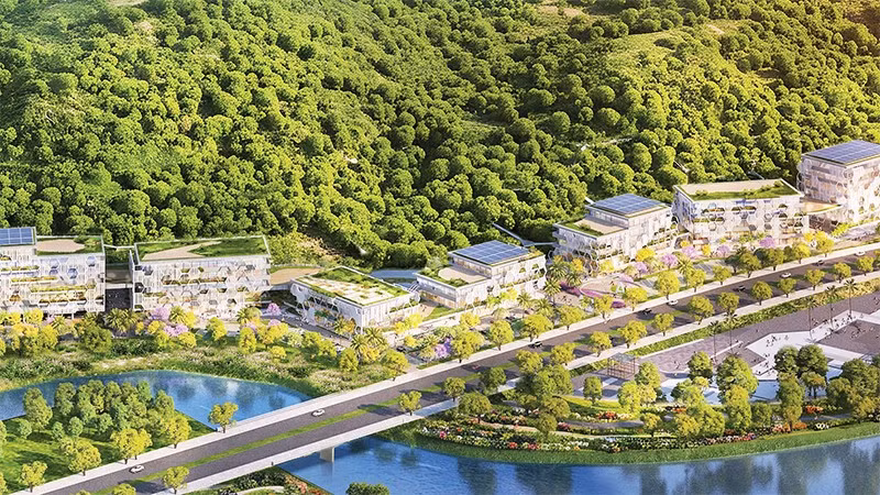 Phối cảnh Trung tâm nghiên cứu Trí tuệ nhân tạo AI tại Gia Lai.