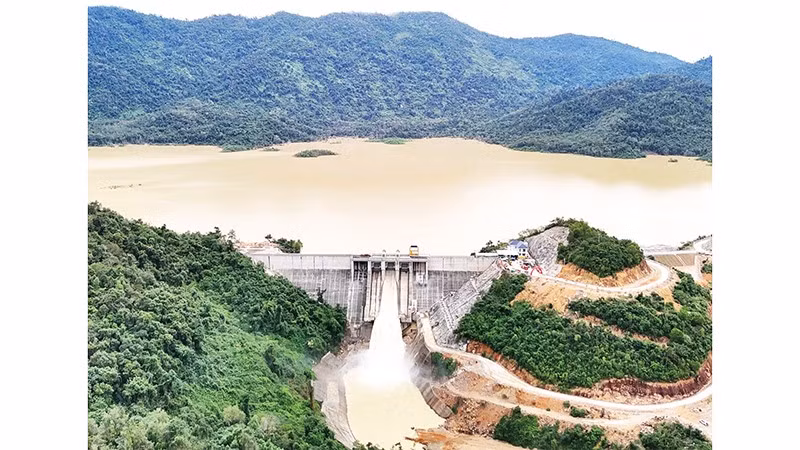 Hồ Sông Chò 1 có dung tích 110 triệu m3 đang phát huy hiệu quả đa mục tiêu về cấp nước, sản xuất nông nghiệp và phòng, chống lũ cho hạ du tại tỉnh Khánh Hòa.