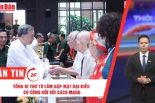 [Video] Thời sự 24h 31/7/2025: Tổng Bí thư Tô Lâm gặp mặt đại biểu có công với cách mạng