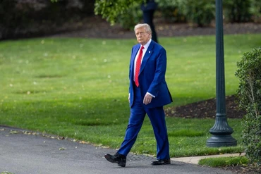 Tổng thống Mỹ Donald Trump tại Nhà Trắng ở Washington D.C., ngày 20/6. (Ảnh: Tân Hoa xã)