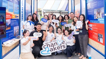 Buổi tọa đàm thu hút sự tham gia của rất nhiều bạn trẻ. (Ảnh: IOM)