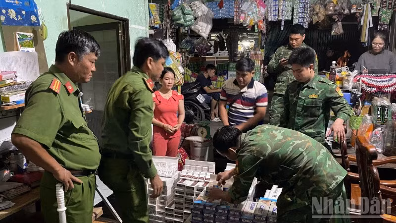 Một số trường hợp vận chuyển thuốc lá điếu nhập lậu bị lực lượng chức năng tỉnh Đồng Tháp phát hiện, bắt giữ. 