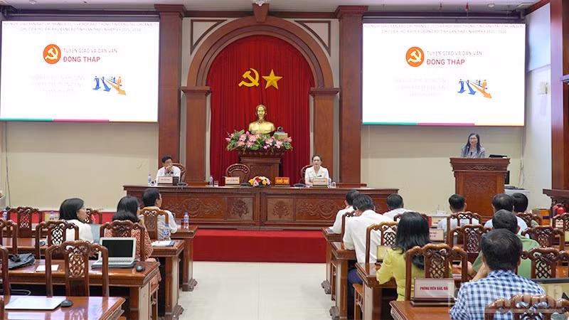 Lãnh đạo tỉnh Đồng Tháp thông tin một số nội dung chuẩn bị cho Đại hội đại biểu Đảng bộ tỉnh Đồng Tháp lần thứ I, nhiệm kỳ 2025-2030.