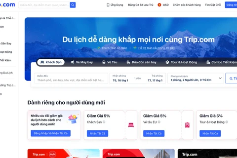 Trip.com bị điều tra trước nghi ngờ có các hành vi lạm dụng vị thế thống lĩnh thị trường để cạnh tranh không lành mạnh. (Ảnh chụp màn hình)