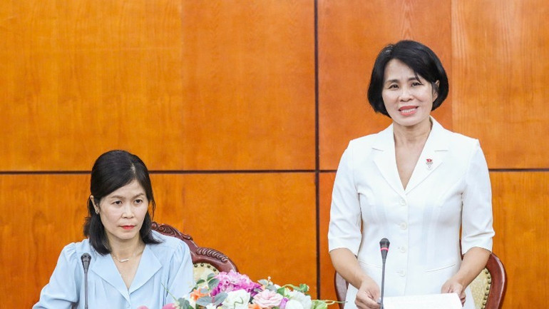 Phó Cục trưởng Cục Thể dục Thể thao Việt Nam Lê Thị Hoàng Yến nhấn mạnh, tọa đàm này sẽ góp phần hiệu quả cho tiến trình dự án Bình đẳng giới trong thể thao. gen-o-z6757794535376-ff16c801dd6b6be9b3c7aef931f91d0d-5293-379.jpg