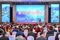 Toàn cảnh Diễn đàn Phát triển bền vững kinh tế biển Việt Nam năm 2025. (Ảnh: THÀNH ĐẠT)