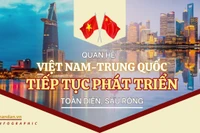 [Infographic] Thúc đẩy quan hệ Đối tác hợp tác chiến lược toàn diện Việt Nam-Trung Quốc