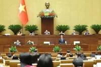 Bộ trưởng Giáo dục và Đào tạo Nguyễn Kim Sơn phát biểu. (Ảnh: DUY LINH)