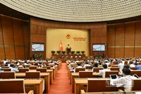 Quang cảnh phiên họp của Quốc hội. (Ảnh: THỦY NGUYÊN)