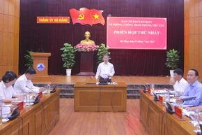 Ban Chỉ đạo phòng chống tham nhũng, tiêu cực thành phố Đà Nẵng họp phiên thứ nhất.