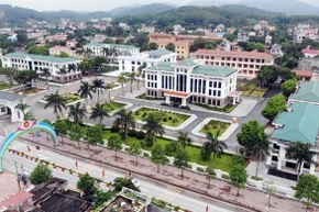 Một góc thành phố Chí Linh (Hải Dương).