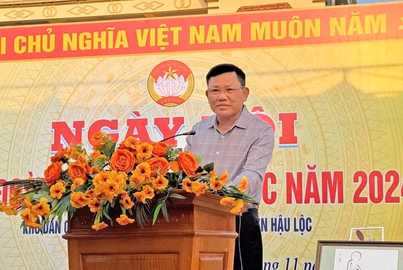 Ông Nguyễn Văn Thi, Phó Chủ tịch Thường trực Ủy ban nhân dân tỉnh Thanh Hóa.