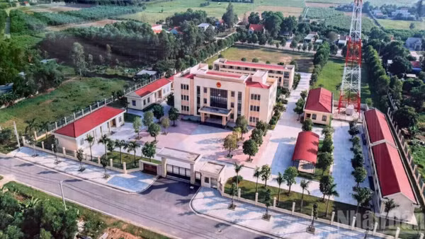 Phối cảnh dự án đầu tư xây dựng trụ sở Công an xã Lao Bảo.