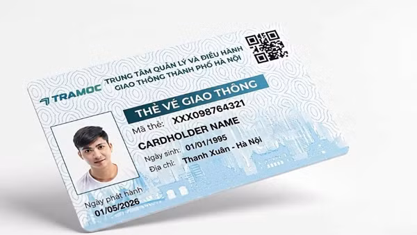  Hình dạng thẻ liên thông giao thông công cộng tại Hà Nội.