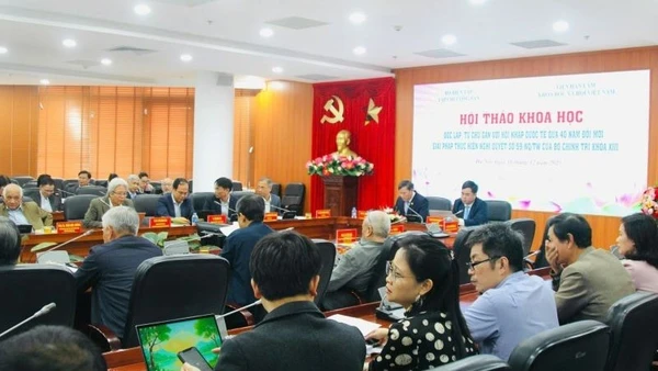 Hội thảo diễn ra chiều 16/12 tại Hà Nội.