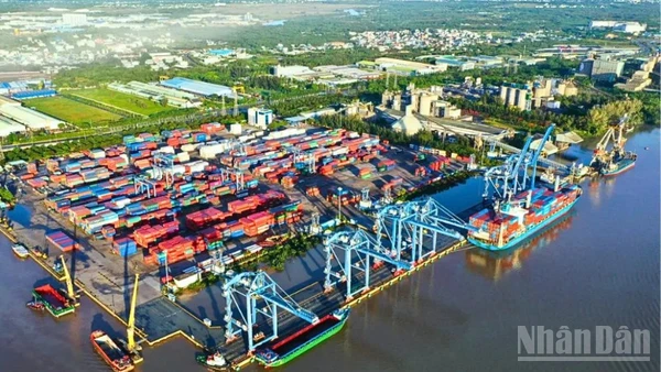 Ảnh minh họa: Tân cảng-Cảng Cát Lái.