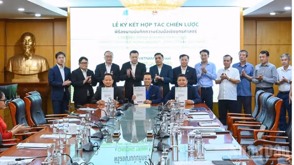 Các đơn vị tham gia ký kết tại chương trình.