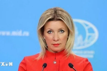 Người phát ngôn Bộ Ngoại giao Nga Maria Zakharova. (Ảnh: IRNA/TTXVN)