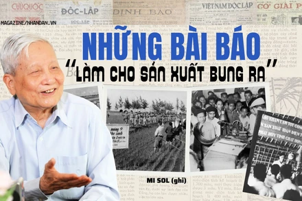 Những bài báo “làm cho sản xuất bung ra”