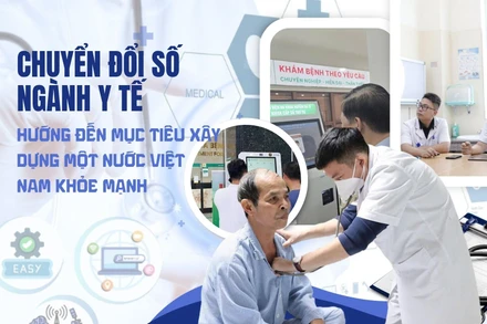 Chuyển đổi số ngành y tế: Hướng đến mục tiêu xây dựng một nước Việt Nam khỏe mạnh