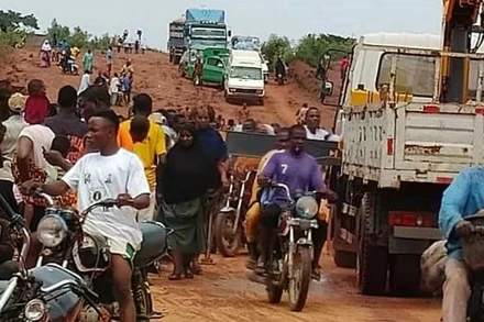 Trận lũ tàn khốc xảy ra ở Mokwa, miền Trung bang Niger, Nigeria. (Nguồn: UN)