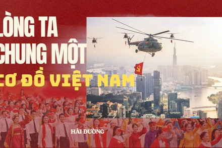 Lòng ta chung một cơ đồ Việt Nam