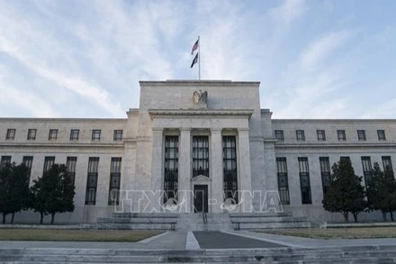 Trụ sở Cục Dự trữ liên bang (Fed) ở Washington, D.C., Mỹ. (Ảnh: THX/TTXVN)