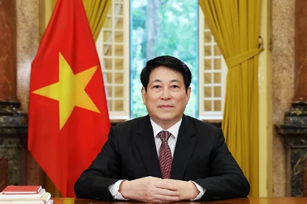 Chủ tịch nước Lương Cường gửi Thông điệp chúc mừng nhân dịp kỷ niệm 80 năm thành lập Liên hợp quốc. (Ảnh: TTXVN)