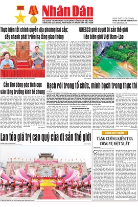 Báo Nhân Dân số 25445