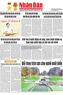 Báo Nhân Dân số 25424