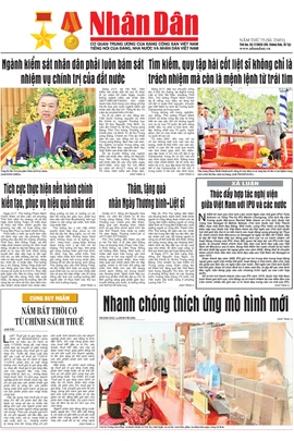 Báo Nhân Dân số 25453