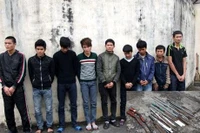 Thanh Hóa, bắt nhóm đối tượng gây rối trật tự công cộng