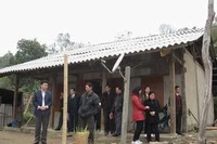 Căn nhà mới của gia đình anh Lộc Văn Hóa vừa được xây dựng.