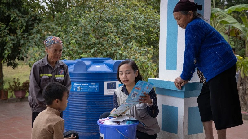 Nước sạch, tiêu chí quan trọng trong Chương trình mục tiêu quốc gia xây dựng Nông thôn mới.