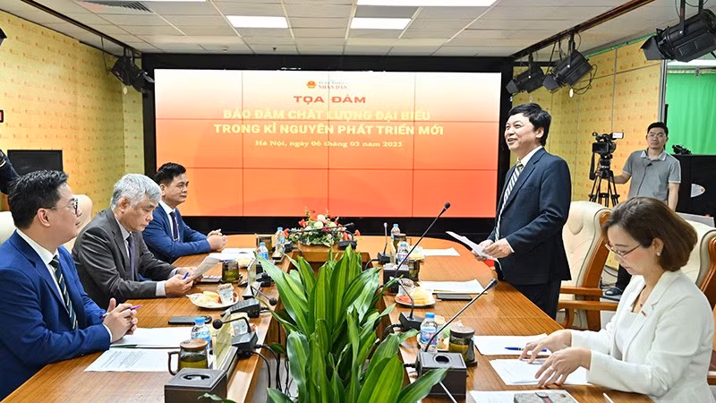 Quang cảnh tọa đàm. (Ảnh BTC)