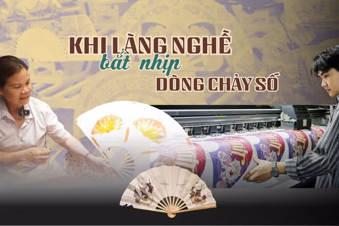 Khi làng nghề bắt nhịp dòng chảy số