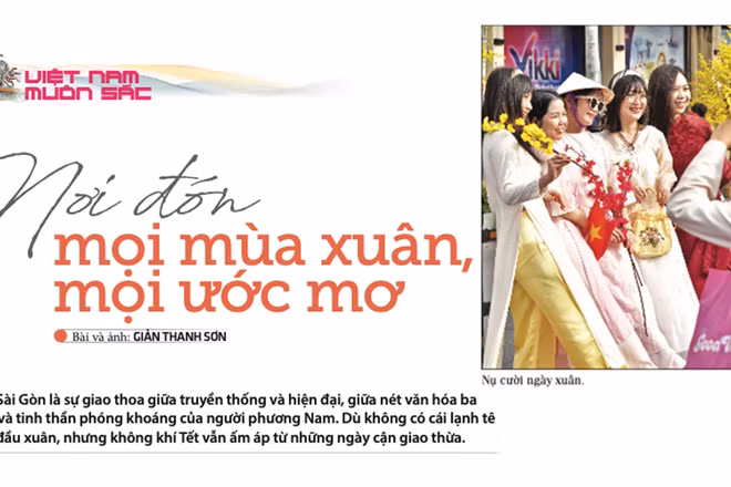 Nơi đón mọi mùa xuân, mọi ước mơ