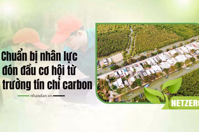 Chuẩn bị nhân lực đón đầu cơ hội từ thị trường tín chỉ carbon