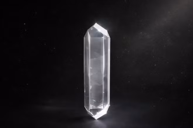 Hình ảnh do Viện Nghiên cứu địa chất Uranium Bắc Kinh cung cấp, cho thấy cấu trúc tinh thể lý tưởng của Changesite-(Ce). (Ảnh: Tân Hoa xã)